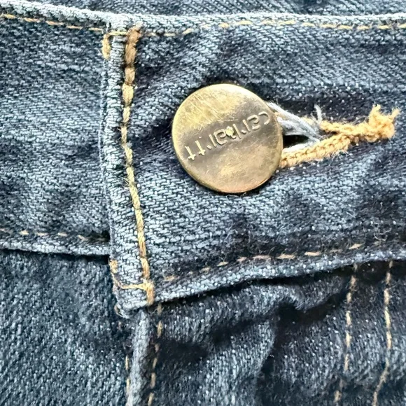 Carhartt Straight Leg Blue Jeans - Picture 3 of 7